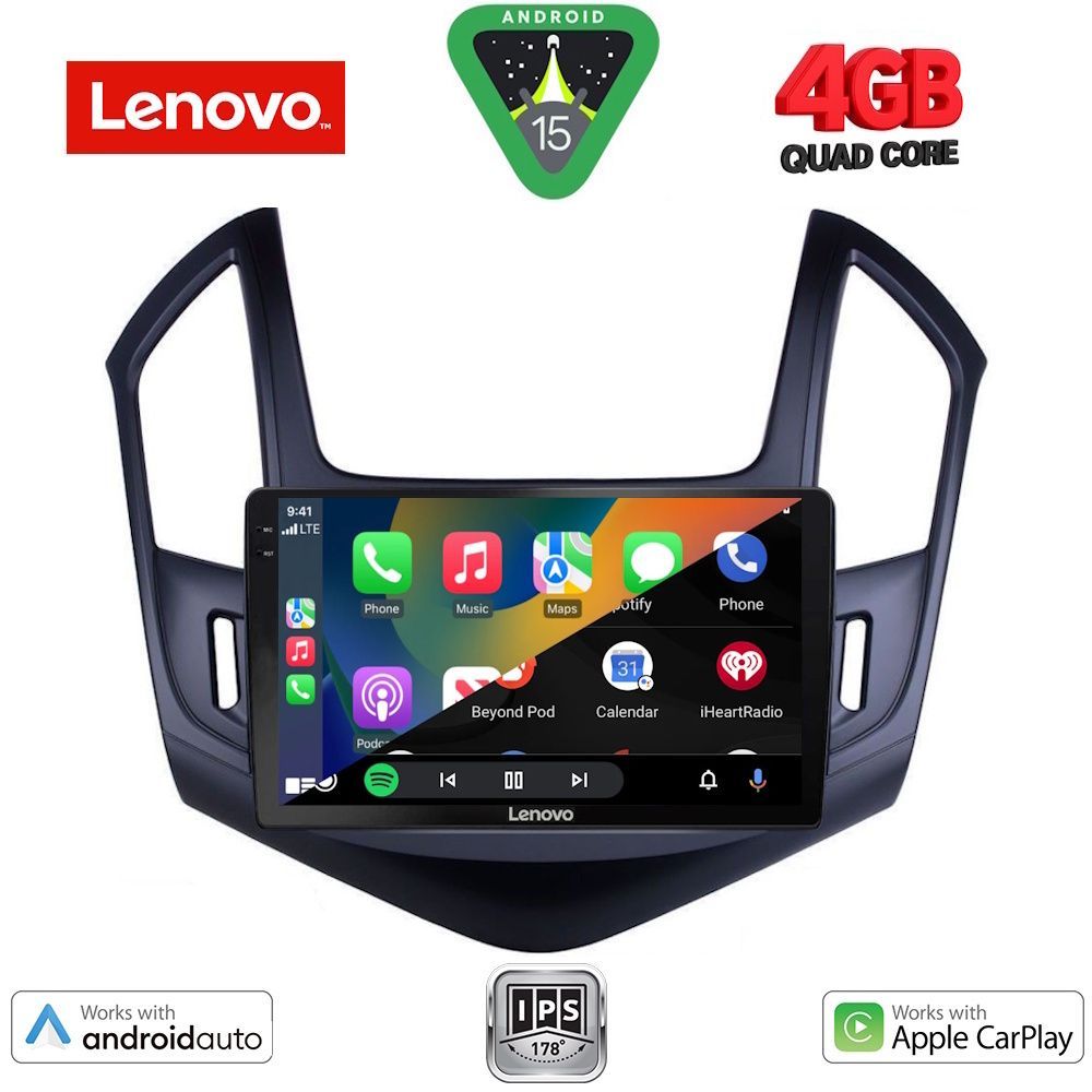 LENOVO LVE 8077_CPAA (9inc) MULTIMEDIA TABLET for CHEVROLET CRUZE mod. 2013-2015 - immagine 2