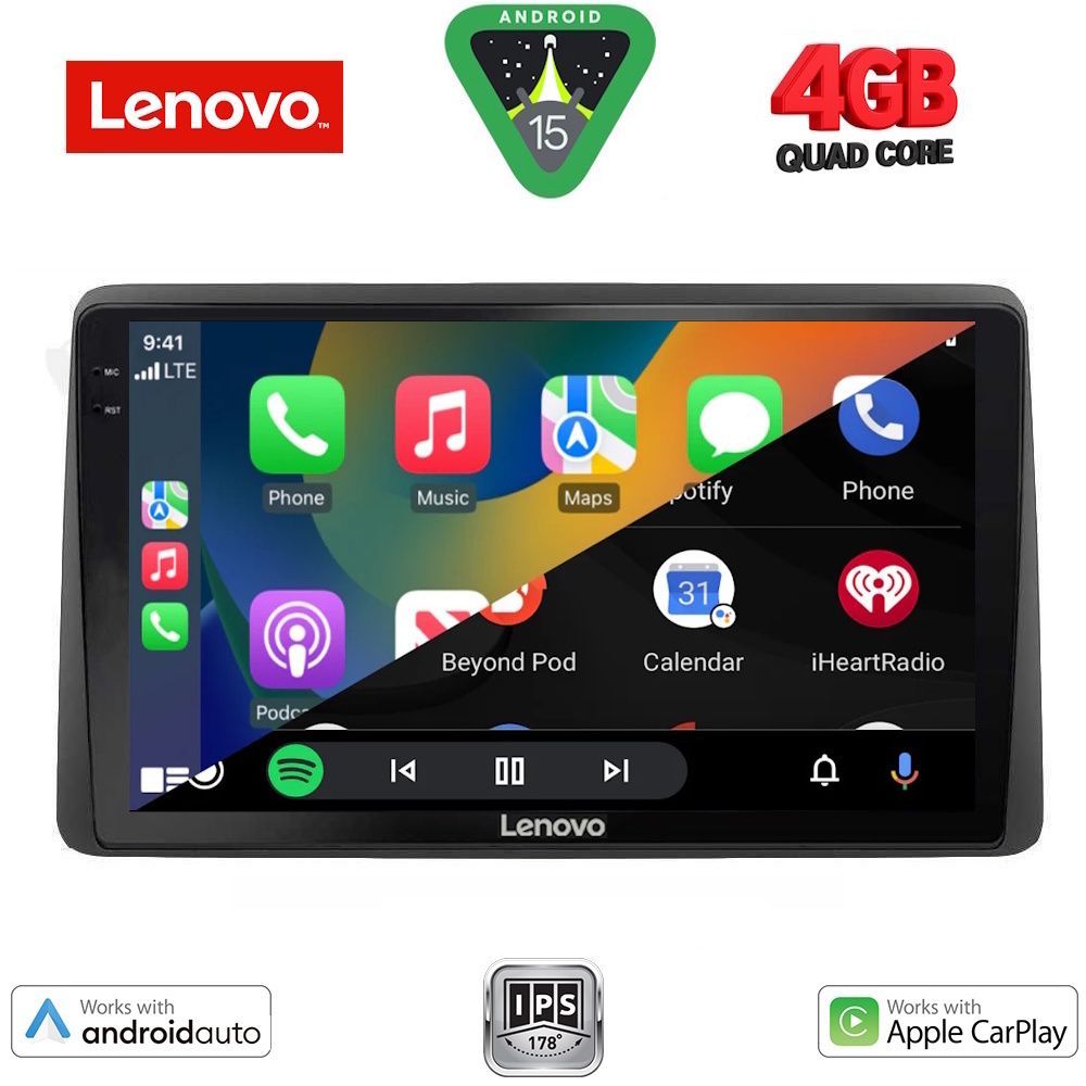 LENOVO LVE 8104_CPAA (10inc) MULTIMEDIA TABLET for DACIA DUSTER mod. 2019-2026 - immagine 2