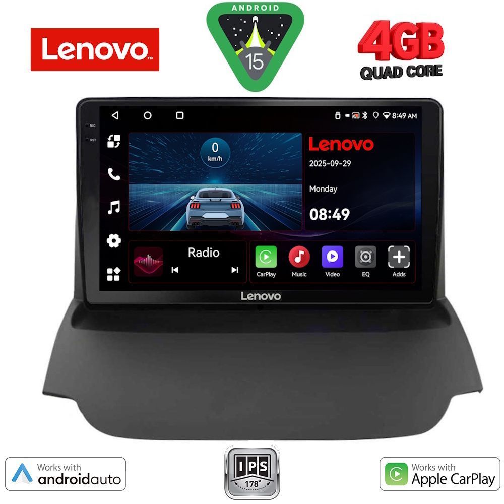 LENOVO LVE 8150_CPAA (9inc) MULTIMEDIA TABLET for FORD ECOSPORT mod. 2012-2018