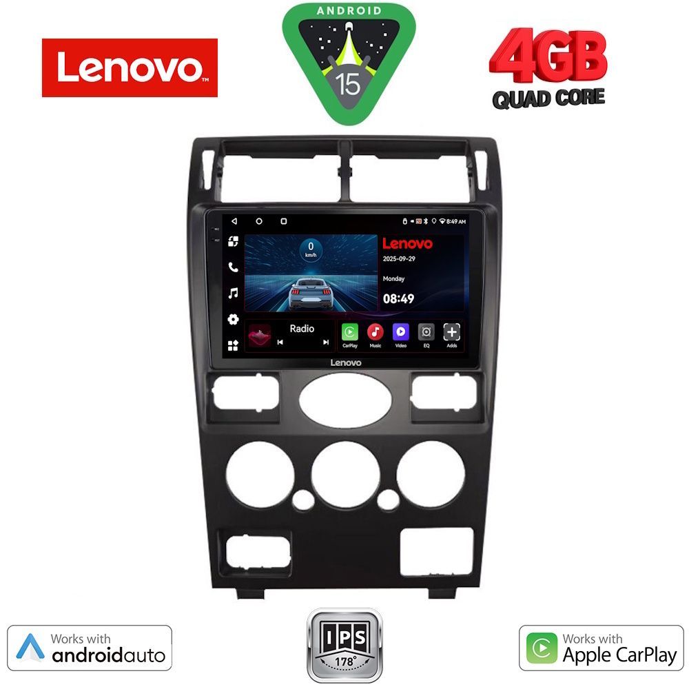 LENOVO LVE 8161B_CPAA (9inc) MULTIMEDIA TABLET for FORD MONDEO mod. 2003-2006