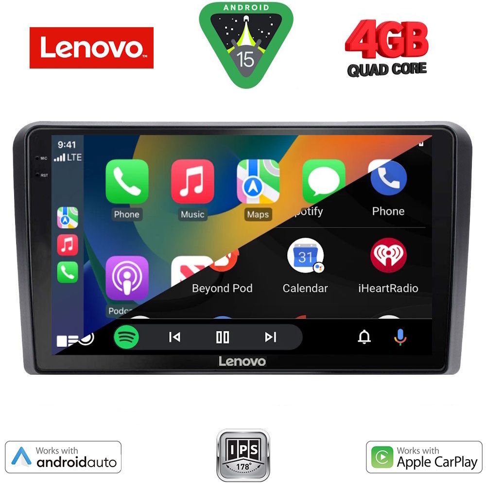 LENOVO LVE 8174L_CPAA (10inc) MULTIMEDIA TABLET for FORD TRANSIT CONNECT mod. 2018-2025 Low Version - immagine 3