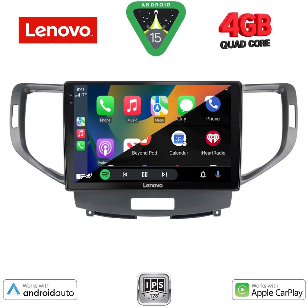 LENOVO LVE 8183_CPAA (9inc) MULTIMEDIA TABLET for HONDA ACCORD mod. 2008-2013 - immagine 2