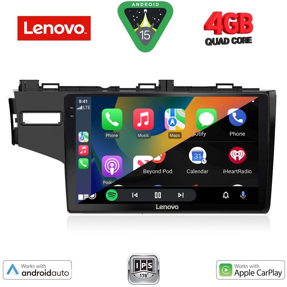LENOVO LVE 8212_CPAA (10inc) MULTIMEDIA TABLET for HONDA JAZZ mod. 2013-2019 - immagine 2
