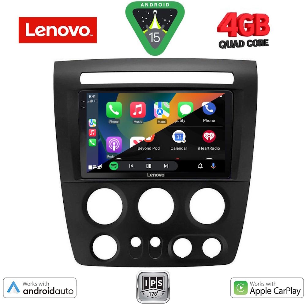 LENOVO LVE 8218_CPAA (9inc) MULTIMEDIA TABLET for HUMMER H3 mod. 2005-2009 - immagine 2