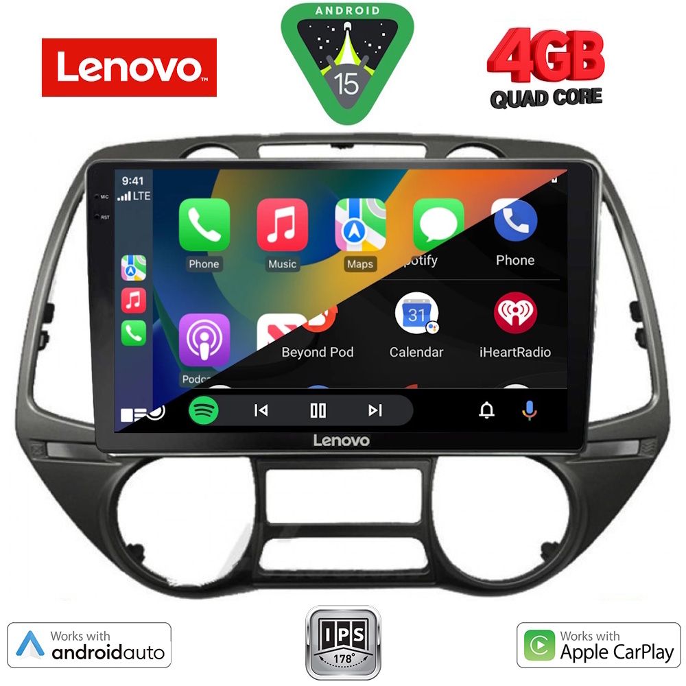 LENOVO LVE 8226_CPAA (9inc) MULTIMEDIA TABLET for HYUNDAI i20 mod. 2008-2014 - immagine 2