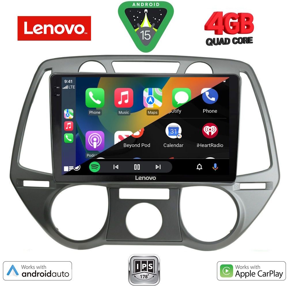 LENOVO LVE 8228_CPAA A/C (9inc) MULTIMEDIA TABLET for HYUNDAI i20 mod. 2008-2012 - immagine 2