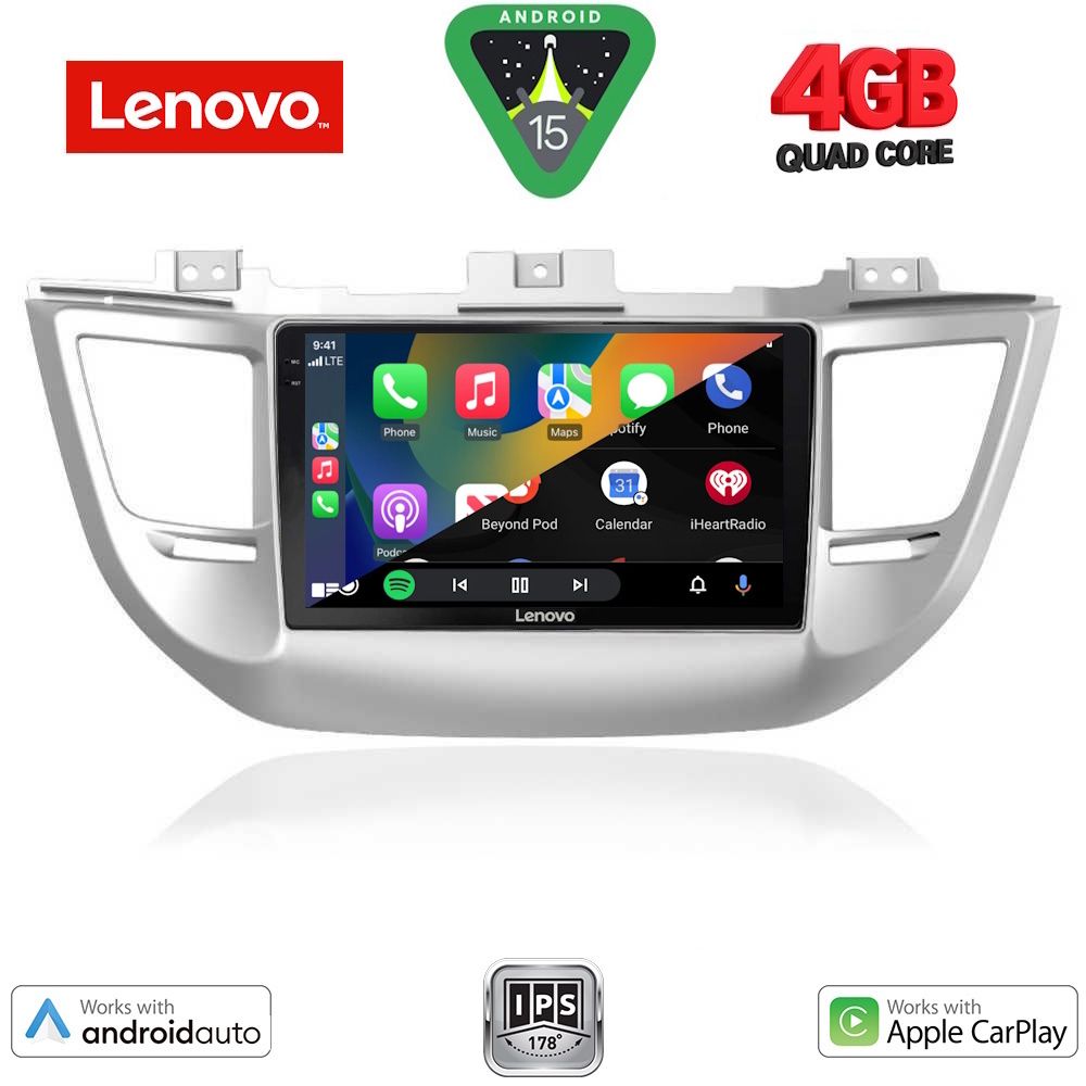 LENOVO LVE 8243_CPAA (9inc) MULTIMEDIA TABLET for HYUNDAI TUCSON mod. 2015-2019 - immagine 2
