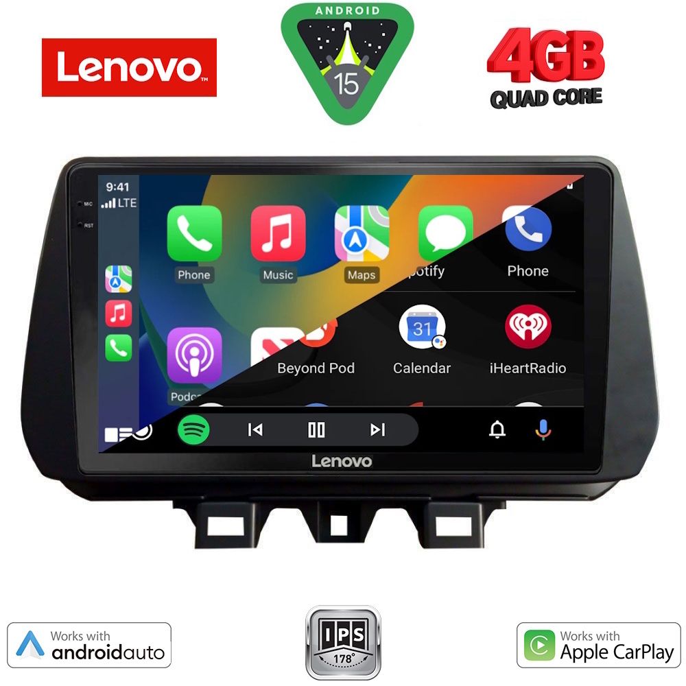 LENOVO LVE 8244_CPAA (9inc) MULTIMEDIA TABLET for HYUNDAI TUCSON mod. 2019-2023 - immagine 2