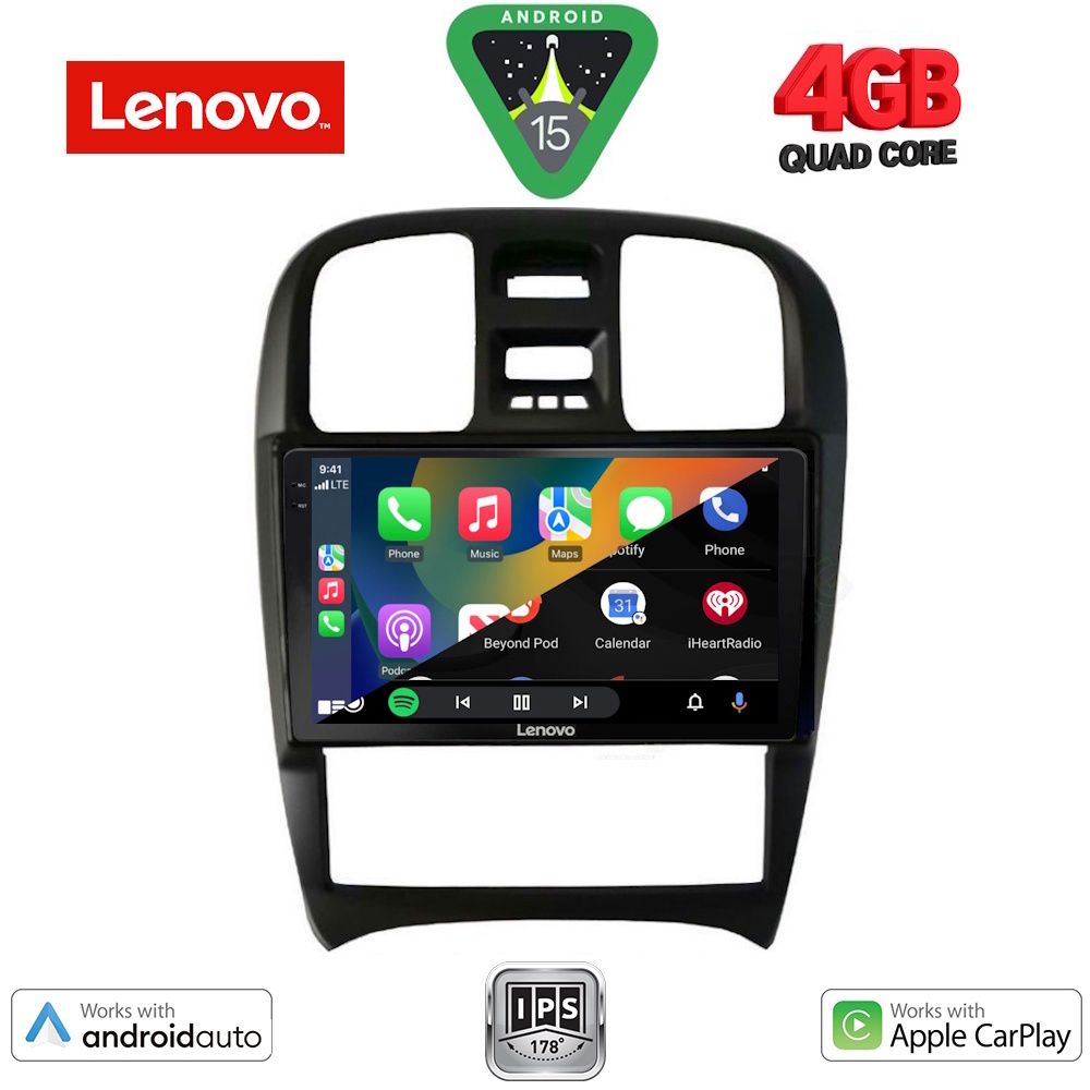 LENOVO LVE 8247_CPAA (9inc) MULTIMEDIA TABLET for HYUNDAI SONATA mod. 2000-2006 - immagine 2