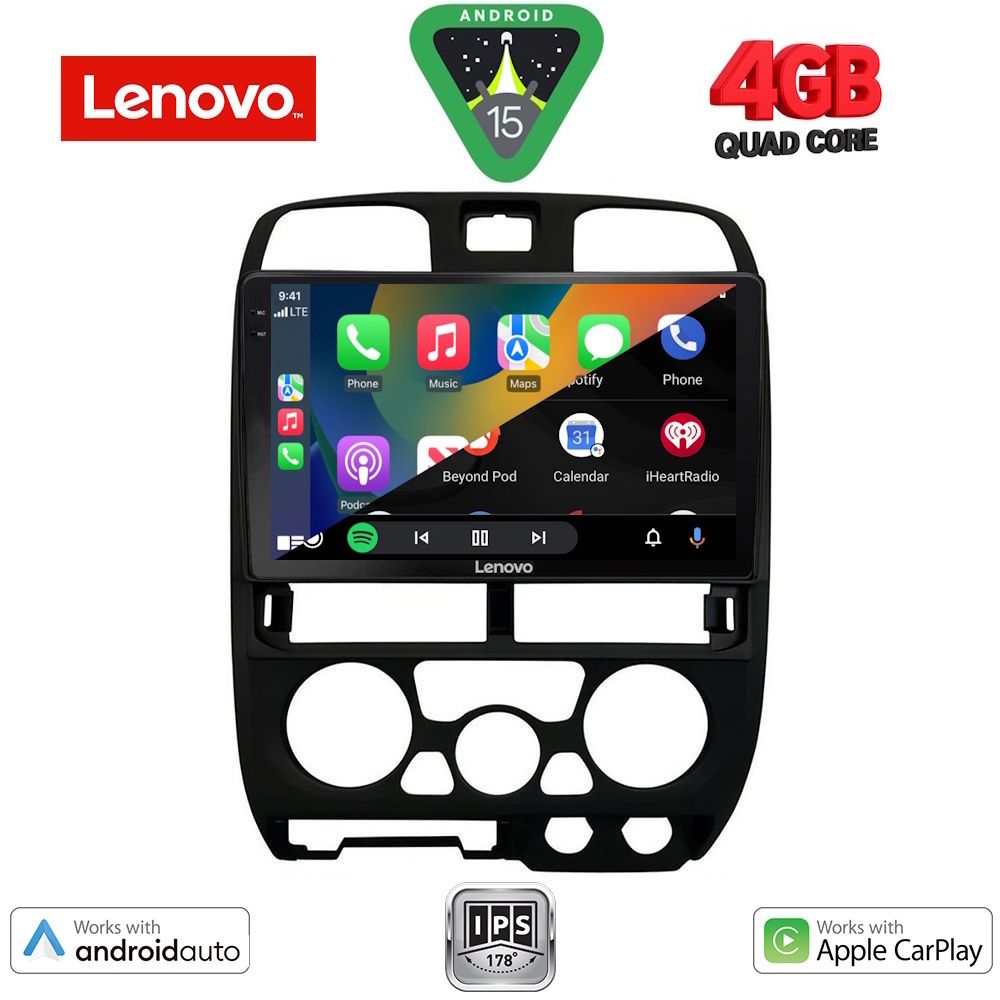 LENOVO LVE 8253BL_CPAA (9inc) MULTIMEDIA TABLET for ISUZU D-MAX mod. 2002-2008 (BLACK) - immagine 2