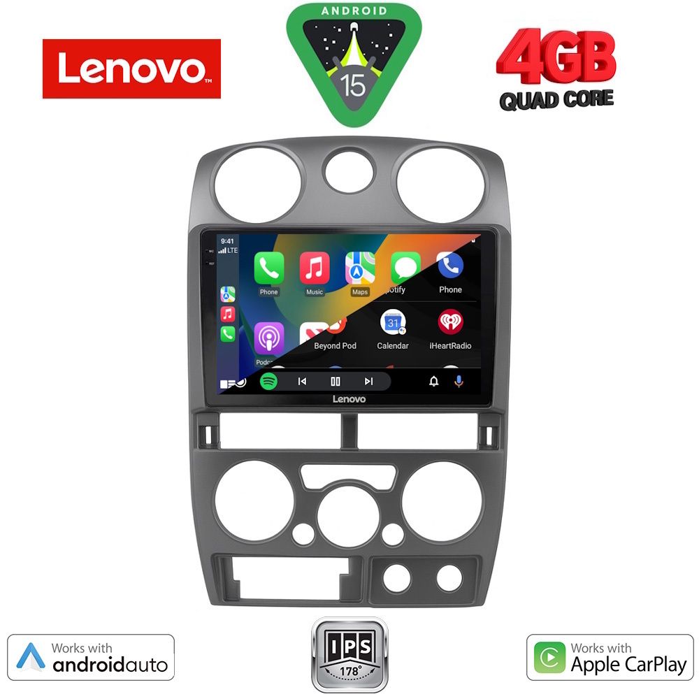LENOVO LVE 8254GR_CPAA (9inc) MULTIMEDIA TABLET for ISUZU D-MAX mod. 2008-2012 (GREY) - immagine 2