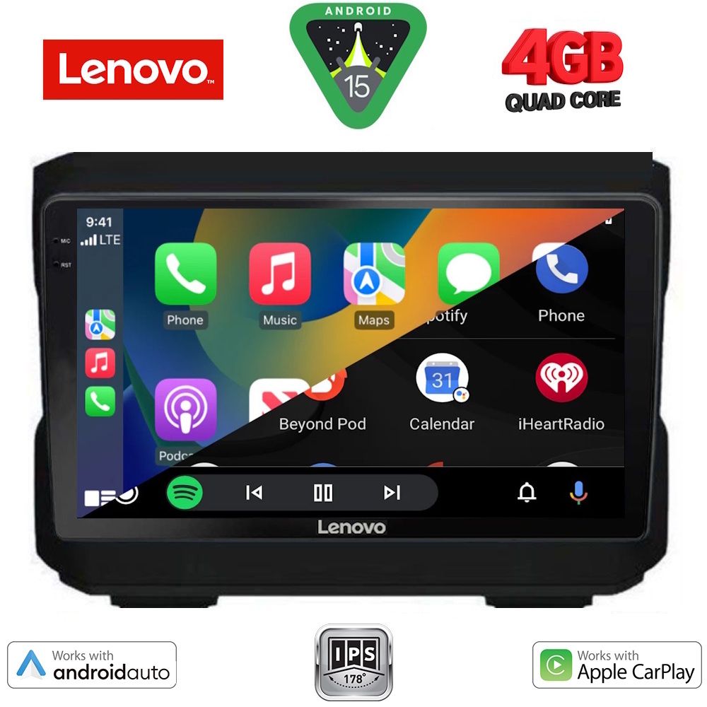 LENOVO LVE 8272_CPAA (10inc) MULTIMEDIA TABLET for JEEP mod. 2007-2014 - DODGE mod. 2007-2014 - immagine 2