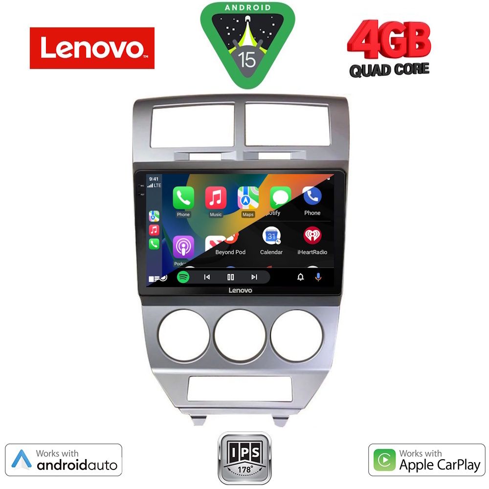 LENOVO LVE 8275_CPAA (10inc) MULTIMEDIA TABLET for DODGE CALIBER mod. 2006-2012 - immagine 2