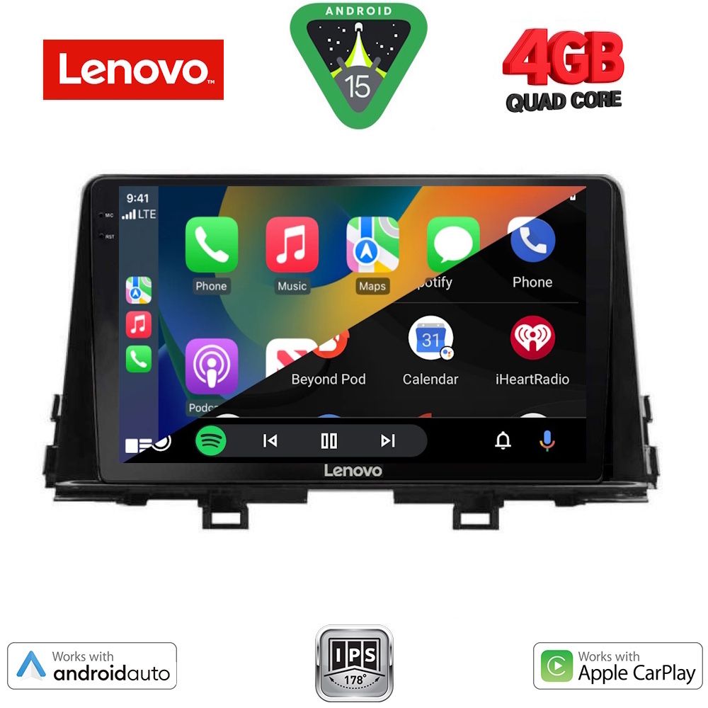 LENOVO LVE 8310_CPAA (9inc) MULTIMEDIA TABLET for KIA PICANTO mod. 2021-2026 - immagine 2
