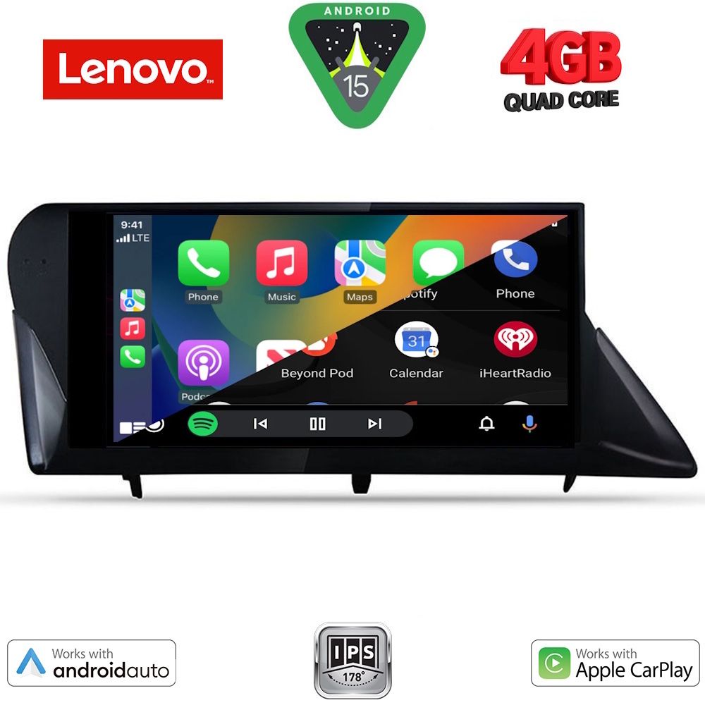 LENOVO LVE 8346_CPAA (9inc) MULTIMEDIA TABLET for LEXUS RX mod. 2009-2014 - immagine 2