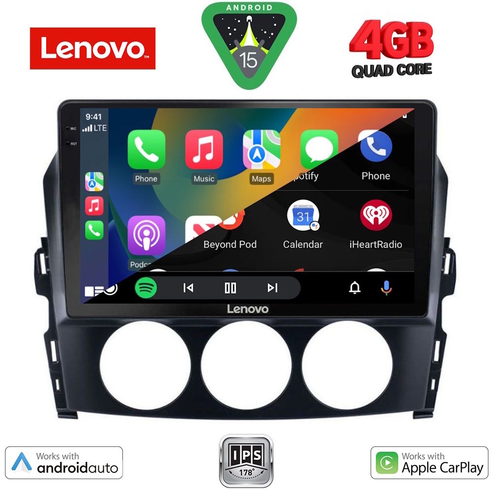 LENOVO LVE 8392_CPAA (9inc) MULTIMEDIA TABLET for MAZDA MX5 mod. 2005-2015 - immagine 2