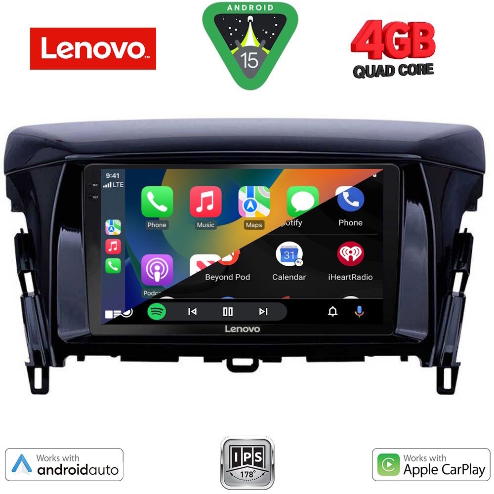 LENOVO LVE 8432_CPAA (9inc) MULTIMEDIA TABLET for MITSUBISHI ECLIPSE CROSS mod. 2018-2026 - immagine 2