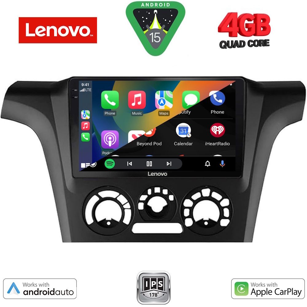 LENOVO LVE 8441_CPAA A/C (9inc) MULTIMEDIA TABLET for MITSUBISHI OUTLANDER mod. 2001-2005 - immagine 2