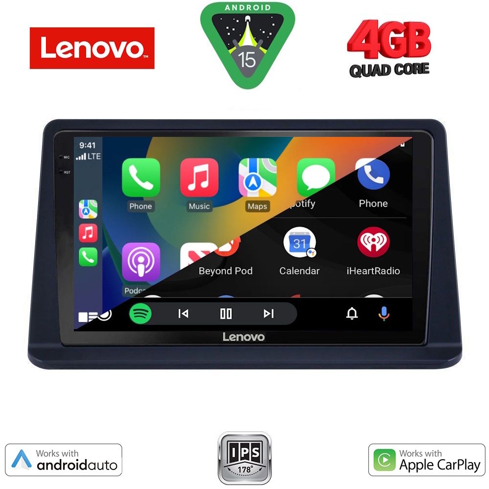 LENOVO LVE 8445_CPAA (9inc) MULTIMEDIA TABLET for MITSUBISHI PAJERO mod. 1999-2006 - immagine 2