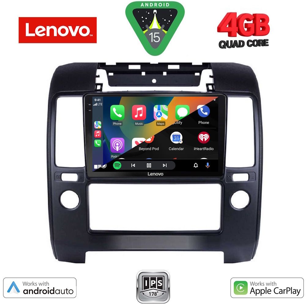 LENOVO LVE 8454_CPAA A/C (9inc) MULTIMEDIA TABLET for NISSAN NAVARA D40 mod. 2006-2011 με A/C - immagine 2
