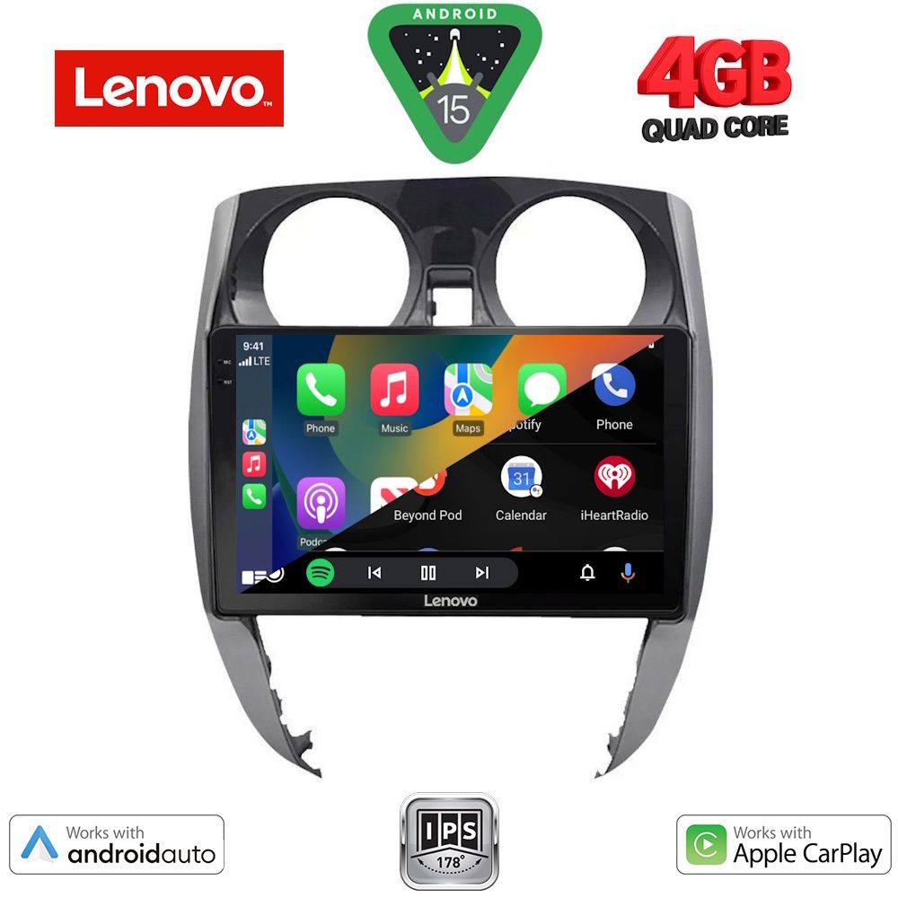 LENOVO LVE 8464_CPAA (10inc) MULTIMEDIA TABLET for NISSAN NOTE mod. 2012-2020 - immagine 2
