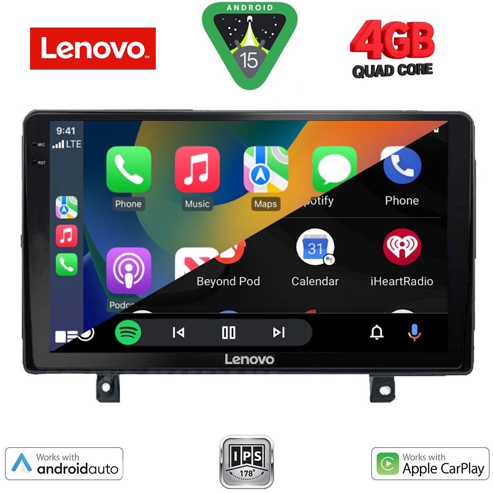 LENOVO LVE 8485_CPAA (9inc) MULTIMEDIA TABLET for OPEL ASTRA H mod.2004-2010 - immagine 2