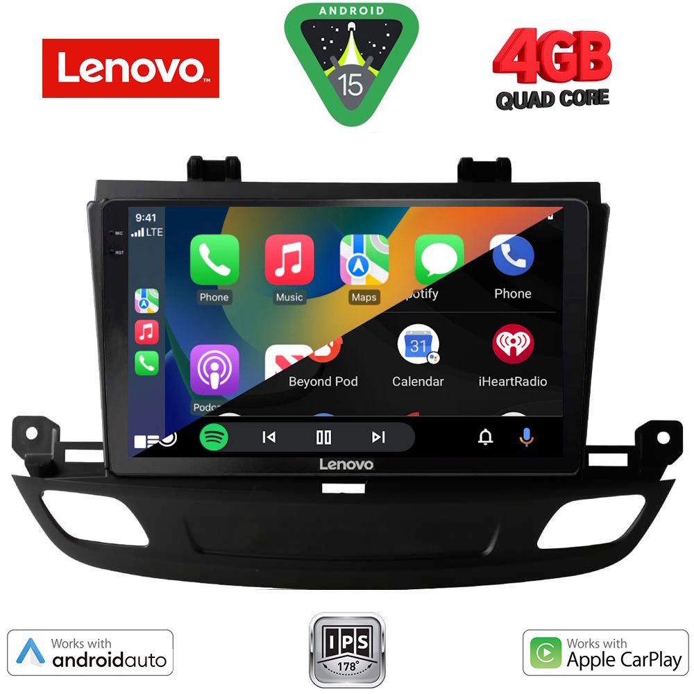 LENOVO LVE 8493_CPAA (9inc) MULTIMEDIA TABLET for OPEL INSIGNIA mod. 2018-2024 - immagine 2