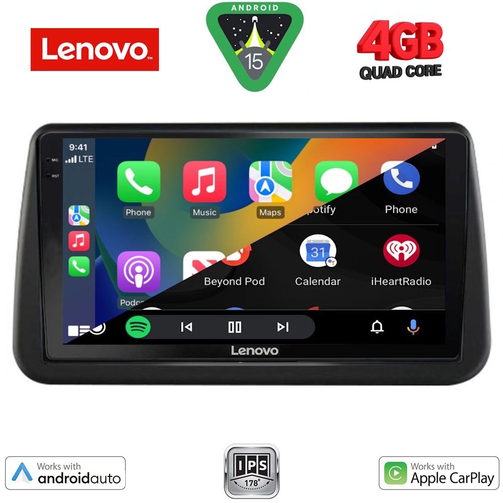 LENOVO LVE 8494_CPAA (9inc) MULTIMEDIA TABLET for OPEL MERIVA mod. 2010-2017 - immagine 2