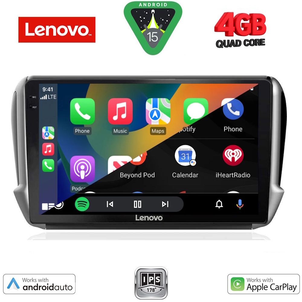 LENOVO LVE 8508_CPAA (10inc) MULTIMEDIA TABLET for PEUGEOT 208-2008 mod. 2012-2021 - immagine 2