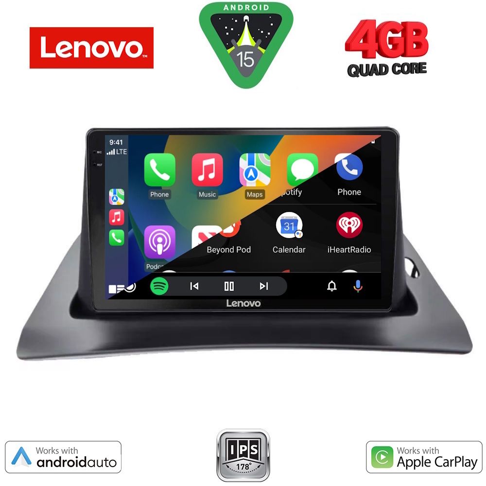LENOVO LVE 8550_CPAA (9inc) MULTIMEDIA TABLET for RENAULT KANGOO mod. 2010-2021 - immagine 2