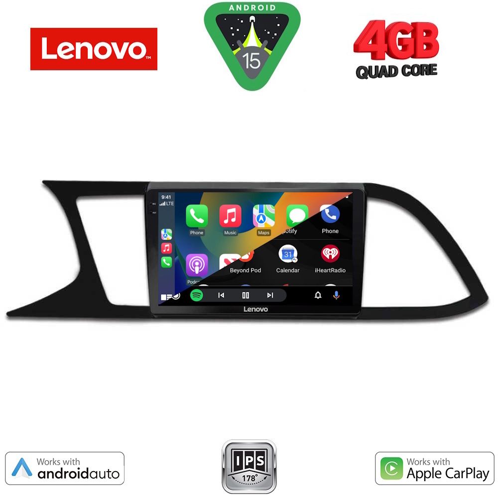 LENOVO LVE 8575_CPAA (9inc) MULTIMEDIA TABLET for SEAT LEON mod. 2012-2021 - immagine 2