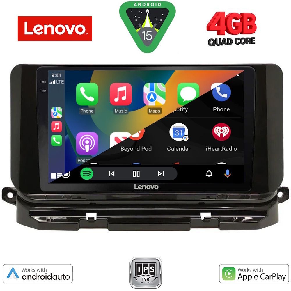 LENOVO LVE 8598_CPAA (10inc) MULTIMEDIA TABLET for SKODA OCTAVIA 8 mod. 2021-2026 - immagine 2