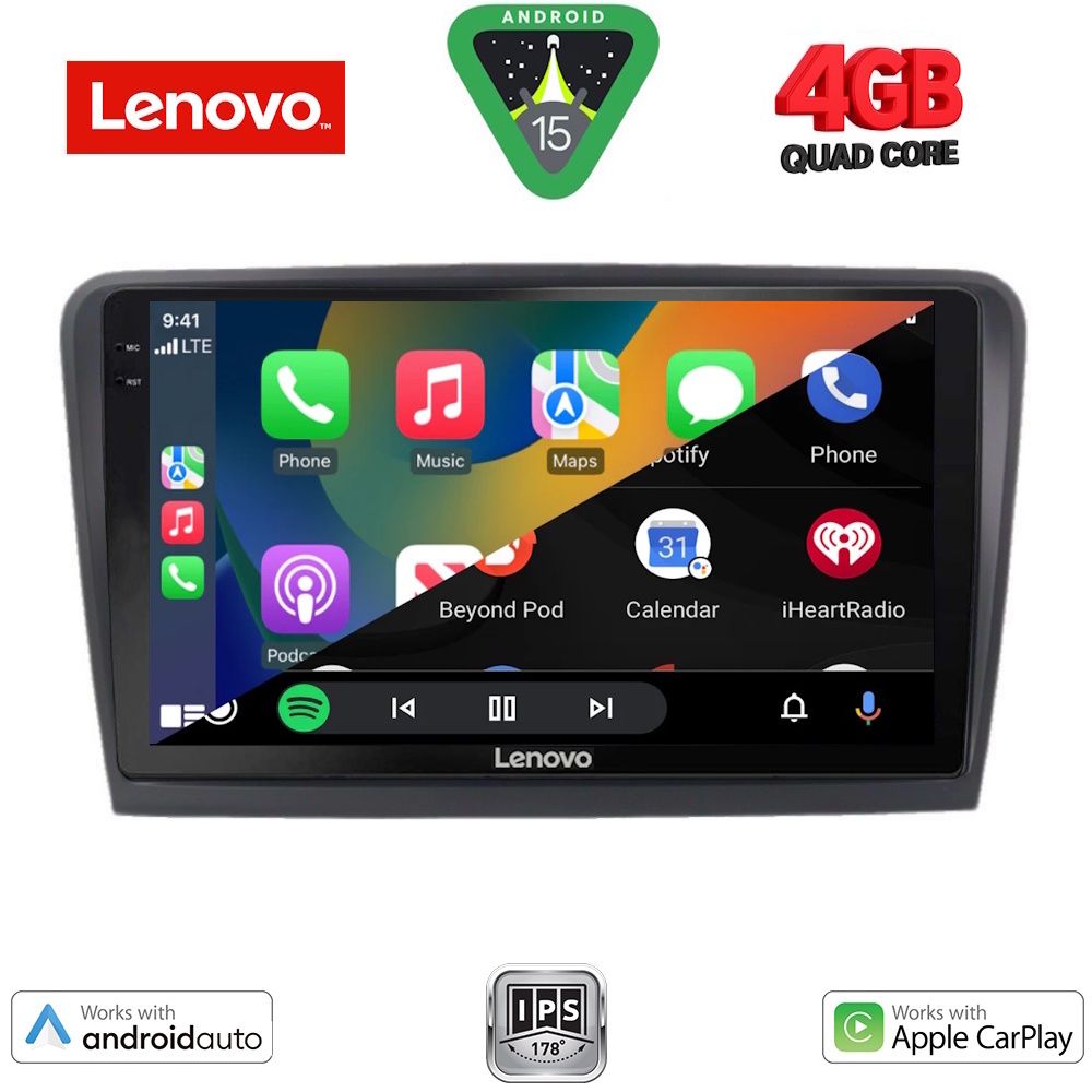 LENOVO LVE 8601_CPAA (9inc) MULTIMEDIA TABLET for SKODA RAPID mod. 2012-2023 - immagine 2
