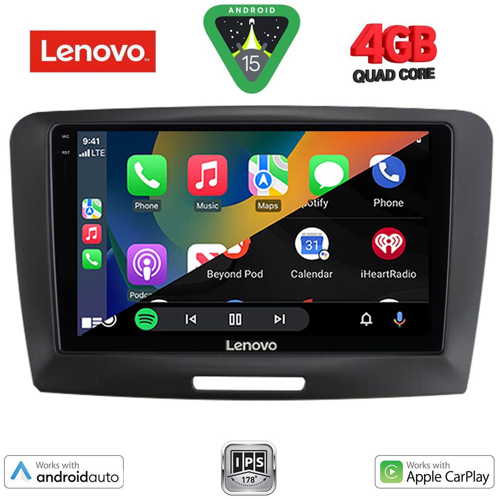 LENOVO LVE 8604A_CPAA (9inc) MULTIMEDIA TABLET for SKODA SUPERB mod. 2008-2015 - immagine 2