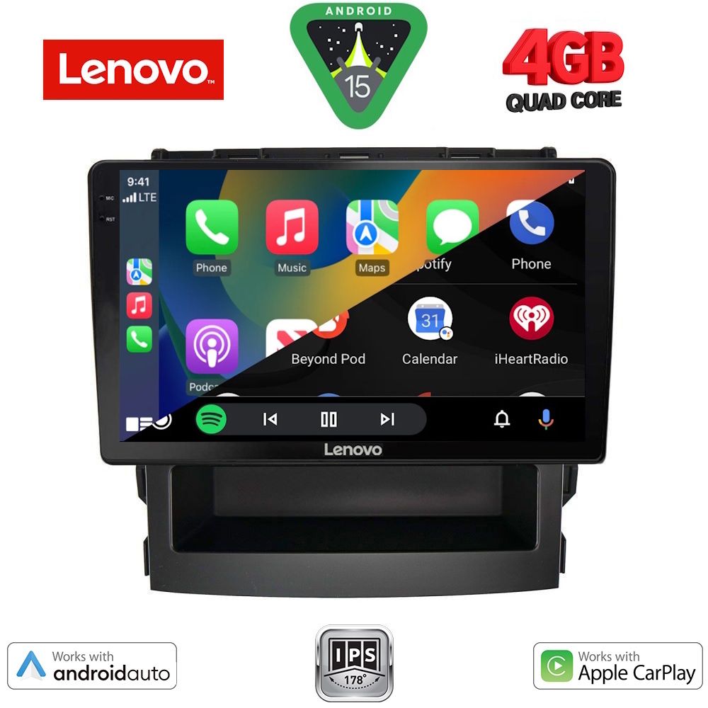 LENOVO LVE 8664_CPAA (9inc) MULTIMEDIA TABLET for SUBARU FORESTER - IMPREZA mod. 2019-2025 - immagine 2