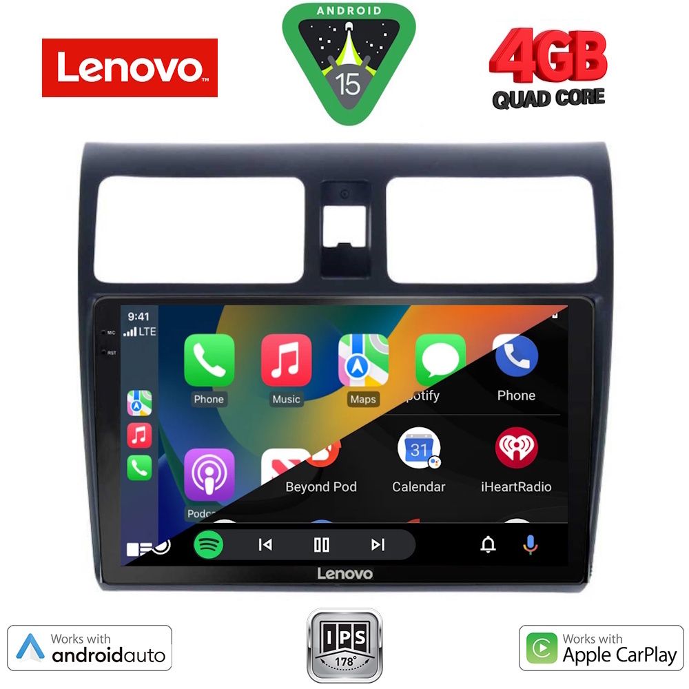 LENOVO LVE 8684_CPAA (10inc) MULTIMEDIA TABLET for SUZUKI SWIFT mod. 2005-2011 - immagine 2