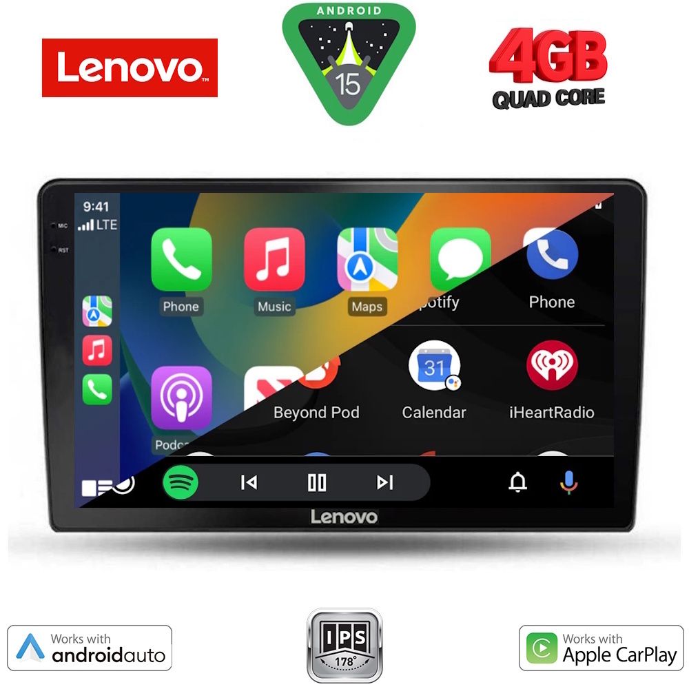 LENOVO LVE 8711A_CPAA (9inc) MULTIMEDIA TABLET for TOYOTA COROLLA VERSO mod. 2000-2004 - immagine 10