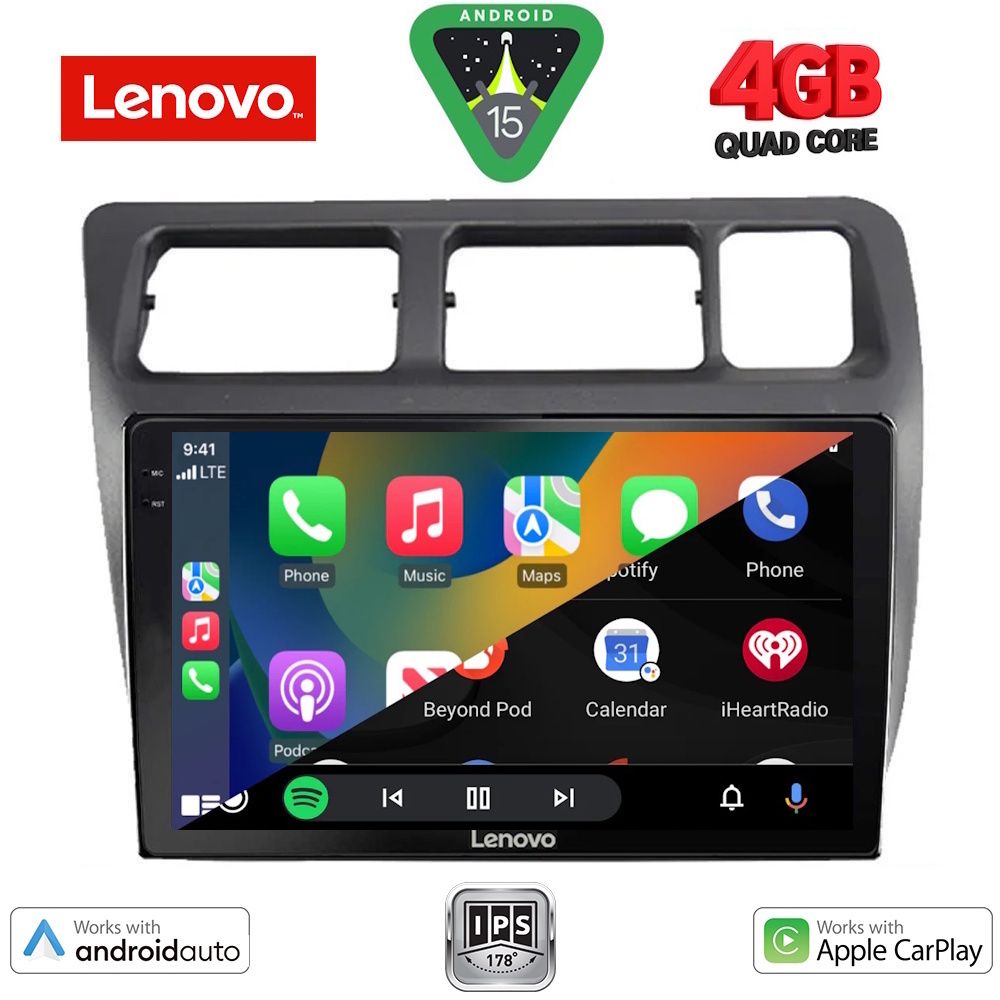 LENOVO LVE 8710_CPAA (9inc) MULTIMEDIA TABLET for TOYOTA COROLLA mod. 1992-1997 - immagine 2