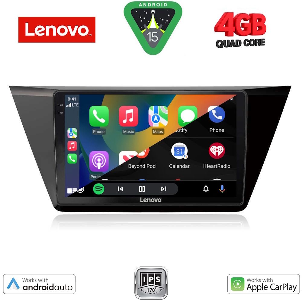 LENOVO LVE 8769_CPAA (10inc) MULTIMEDIA TABLET for VW TOURAN mod. 2016-2026 - immagine 2