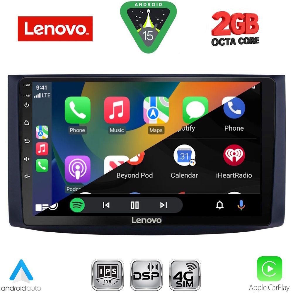 LENOVO LVF 5072_CPA (9inc) MULTIMEDIA TABLET for CHEVROLET AVEO mod. 2006-2010 - immagine 2