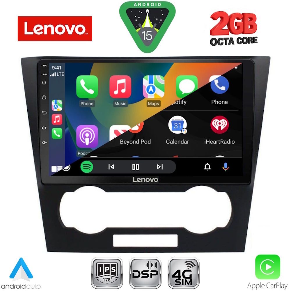 LENOVO LVF 5073_CPA (9inc) MULTIMEDIA TABLET for CHEVROLET EPICA mod. 2006-2011 - immagine 2