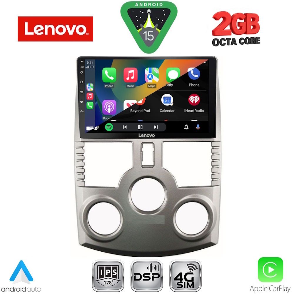 LENOVO LVF 5126_CPA (9inc) MULTIMEDIA TABLET for DAIHATSU TERIOS mod. 2006-2017 - immagine 2