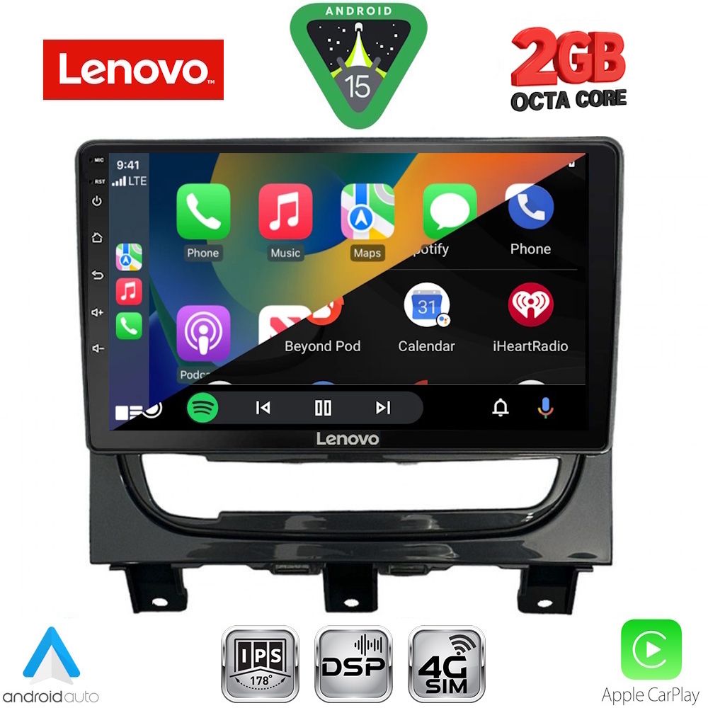 LENOVO LVF 5146_CPA (9inc) MULTIMEDIA TABLET for FIAT STRADA mod. 2012-2020 - immagine 2