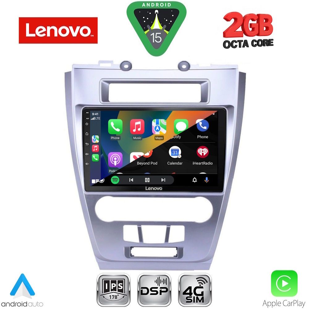 LENOVO LVF 5159_CPA (10inc) MULTIMEDIA TABLET for FORD FUSION mod. 2012-2017 - immagine 2