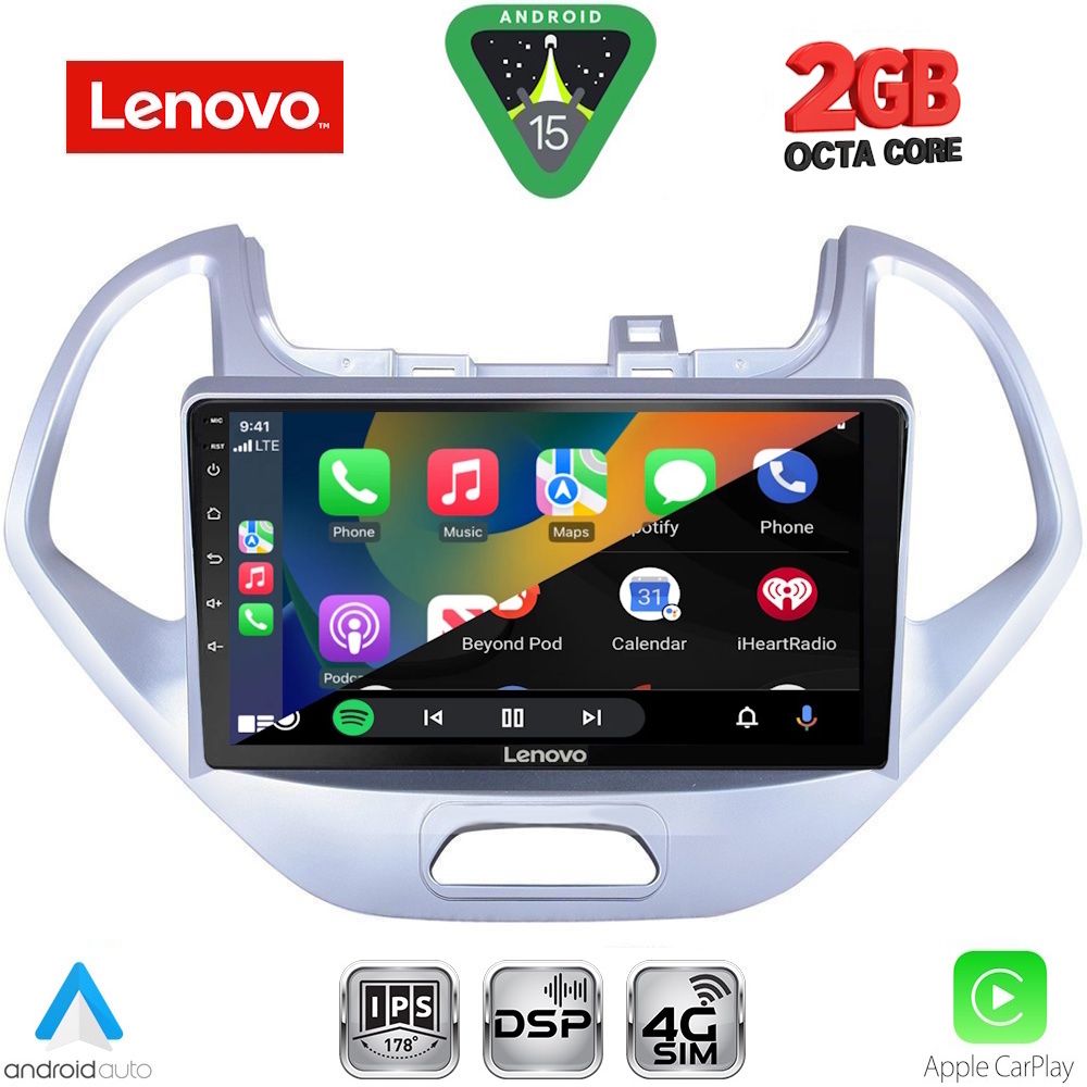 LENOVO LVF 5167LO_CPA (9inc) MULTIMEDIA TABLET for FORD KA mod. 2017-2024 - immagine 2