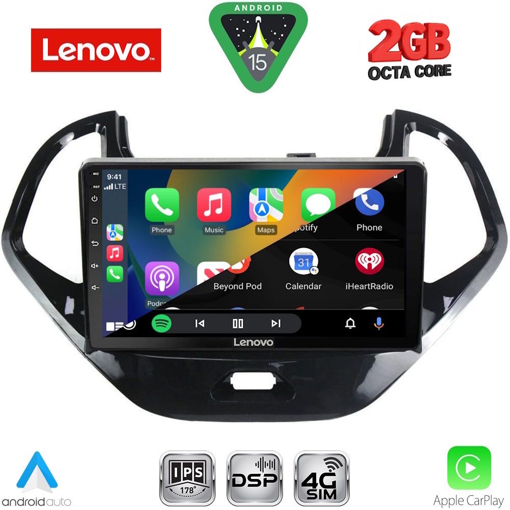 LENOVO LVF 5167SH_CPA (9inc) MULTIMEDIA TABLET for FORD KA mod. 2017-2024 - immagine 2