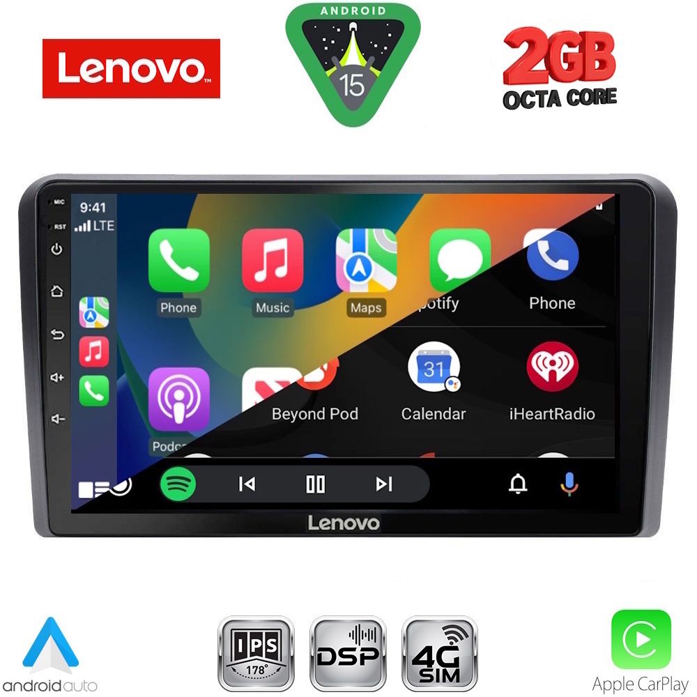 LENOVO LVF 5168SQ_CPA (10inc) MULTIMEDIA TABLET for FORD mod. 2004-2007 - immagine 2