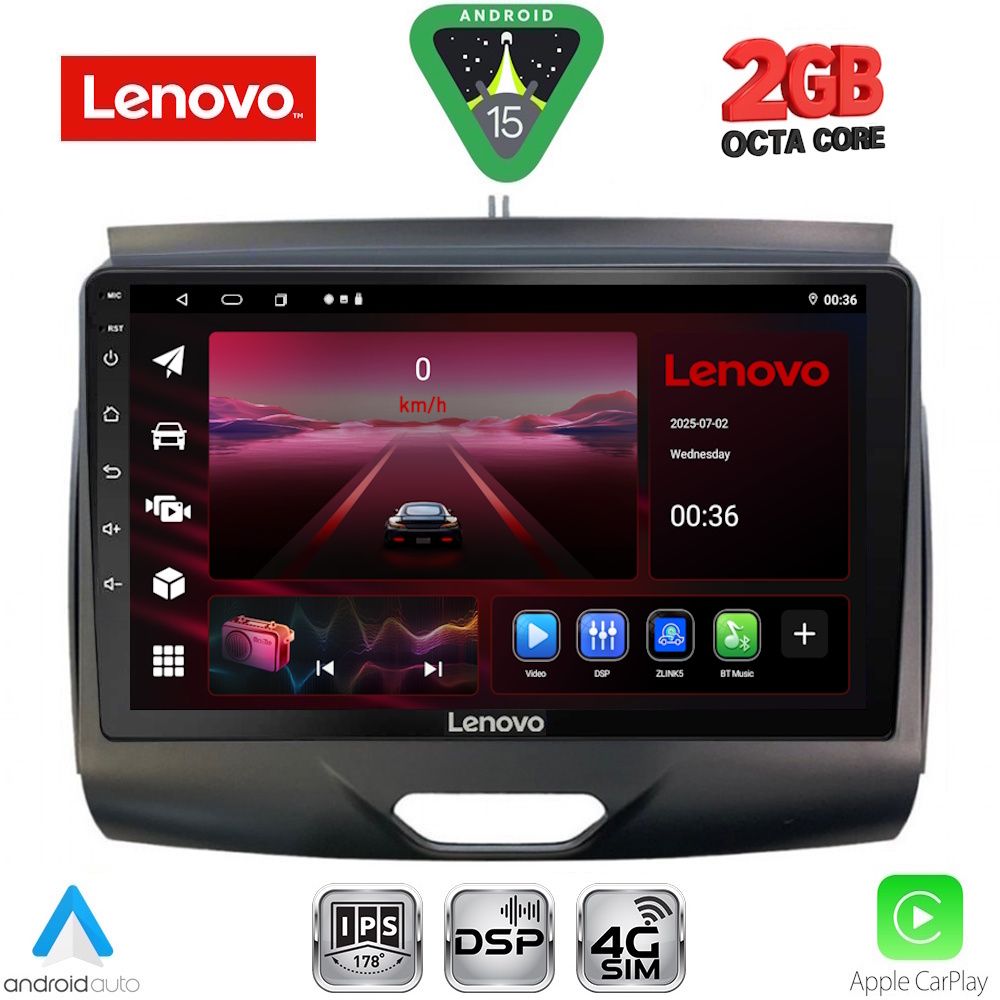 LENOVO LVF 5172_CPA (9inc) MULTIMEDIA TABLET for FORD RANGER mod. 2015-2018