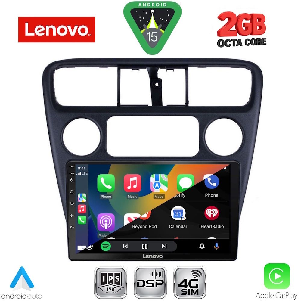 LENOVO LVF 5181_CPA (9inc) MULTIMEDIA TABLET for HONDA ACCORD COUPE mod. 1998-2004 - immagine 2