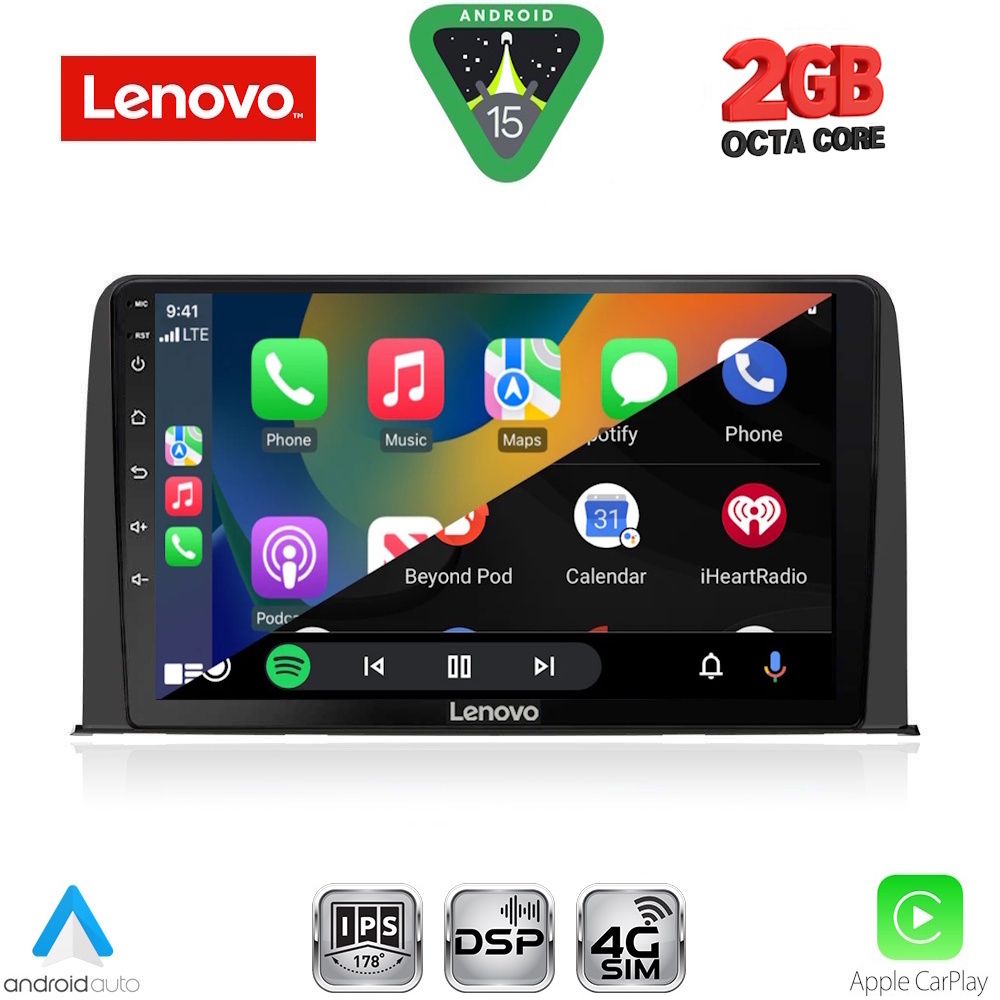 LENOVO LVF 5199_CPA (10inc) MULTIMEDIA TABLET for HONDA CRV mod. 2017-2023 - immagine 2